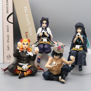 Fábrica al por mayor Anime Ghost Slayer Kamado Nezuko Kochou <span class=keywords><strong>Shinobu</strong></span> figura de acción Kimetsu Tsuyuri Kanawo figurita modelo muñeca - Product Image 4