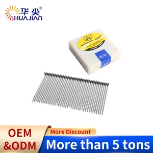 वायवीय स्टील ब्रेड नाखून 0.64 मिमी 23 गेज चिकनी पिन हेडलेस नाखून - Product Image 4