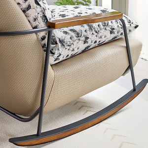 AOMISI <span class=keywords><strong>CASA</strong></span> AOMISI <span class=keywords><strong>CASA</strong></span> Canapé simple moderne pour la maison Fauteuil à bascule pour adultes Fauteuil de détente Fauteuil d'appoint pour le salon - Product Image 4