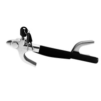 Serrure de voiture universelle multifonctionnelle rétractable pour voiture Serrure de volant antivol de voiture Poignée en éponge réglable