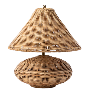 Bamboo LED <b>Table</b> Lamp Natural Color Warm <b>White</b> Touch Control <b>Small</b> - Product Image 3