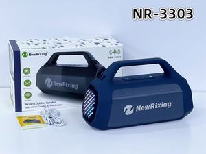 Nouvelle <span class=keywords><strong>enceinte</strong></span> portable <span class=keywords><strong>sans</strong></span> <span class=keywords><strong>fil</strong></span> d'extérieur NewRixing NR-3303 avec lumières colorées et connexion TWS - Product Image 3