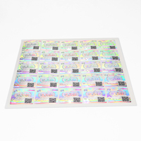 Autocollants PVC personnalisés brillants anti-effraction holographiques motif Aigle, vente chaude, pour bougies, prix de gros disponible