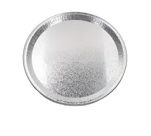 Household Disposable Aluminum Foil 10 zoll Pie Pan / Pie Baking Pan