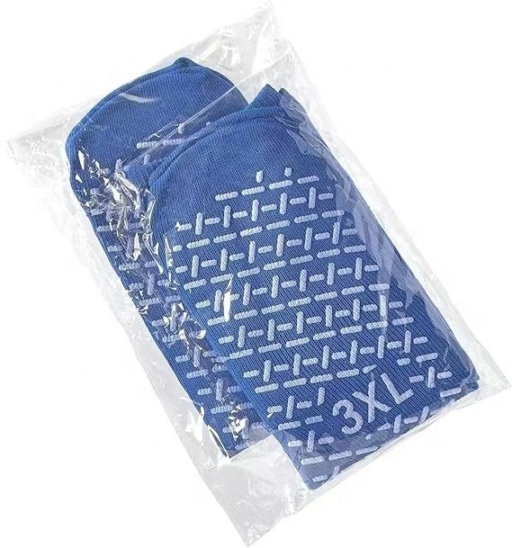 Disposable Cotton Safety Socks Non Slip Medical Patient Footwear OEM Wholesale Supplier