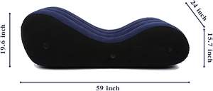 Aufblasbares Schlafs ofa Air <span class=keywords><strong>Sofa</strong></span> Relaxation Tool Tragbares aufblasbares <span class=keywords><strong>Sofa</strong></span> Lounge Chair für Schlafzimmer - Product Image 4