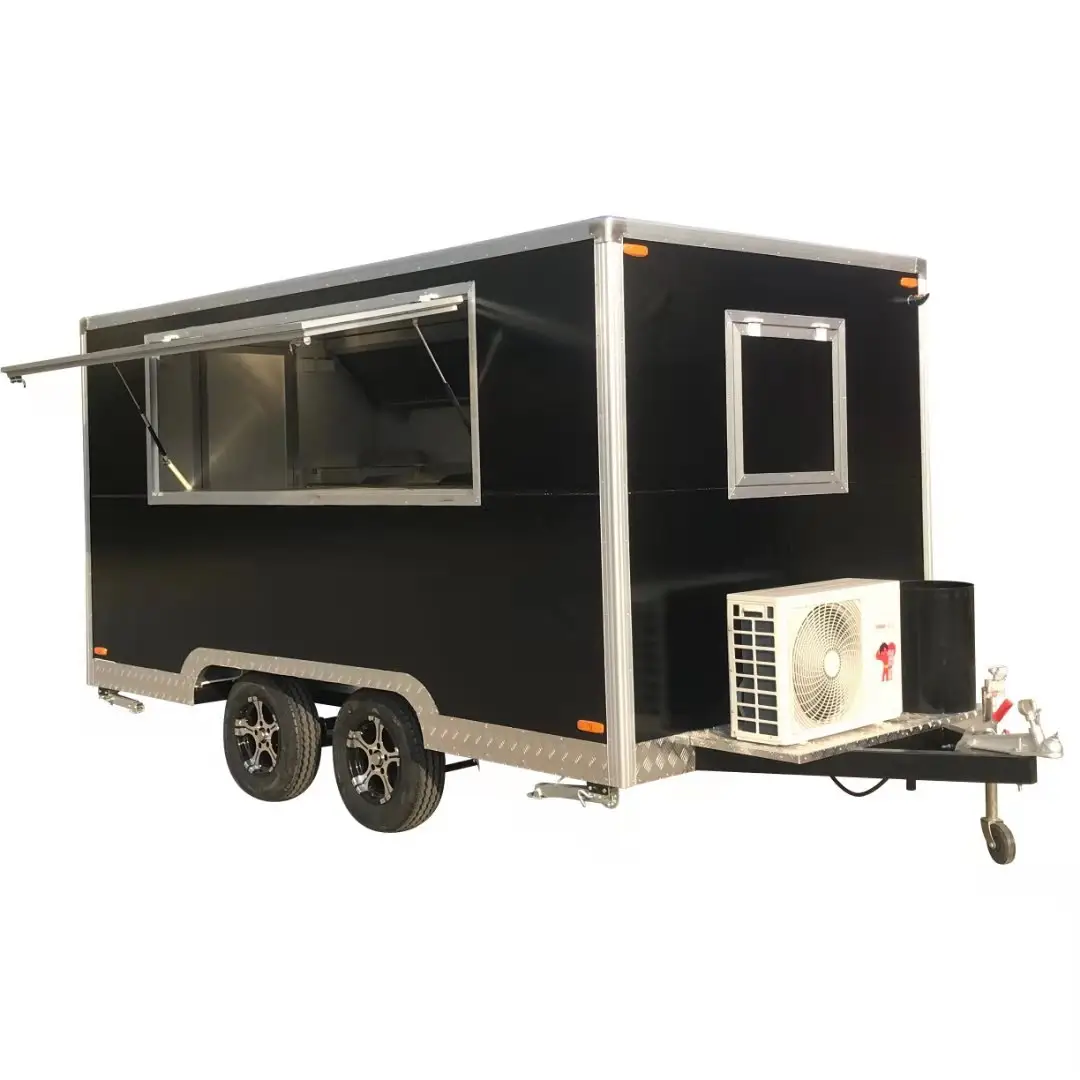 Hoge Kwaliteit Container Citroen Food Truck Trailer Met Fastfood Bestelwagen Voor Ijs Koop In China Thailand