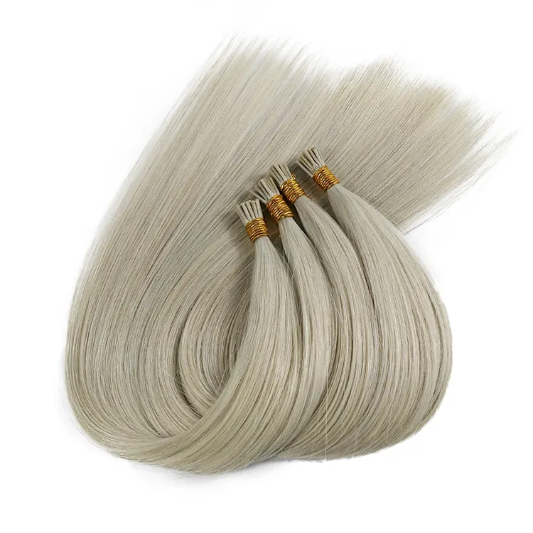 Wholesale Straight Double Drawn I Tip Hair Extensions 100 Human Virgin Hair 1 Gram I Tip Hair Extensions