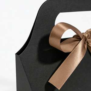 Boîtes cadeaux de mariage personnalisées de luxe avec ruban, emballage pour bonbons - Product Image 3