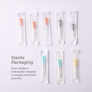 Agulhas Hipodérmicas Descartáveis 14G-34G com CE ISO 510K MDSAP - Product Image 5