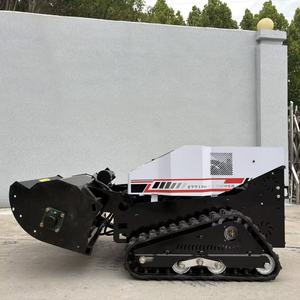 Tondeuse à gazon télécommandée sur chenilles diesel de haute qualité certifiée CE et EPA pour une utilisation à domicile et au jardin. - Product Image 6