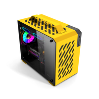 Boîtier PC Mini ITX, boîtier d'ordinateur portable pour jeux, châssis de bureau de petit format pour PC DIY Zeromaster