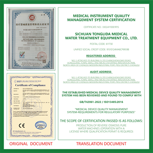 Machine de traitement de l'eau par osmose inverse à double étage Lida avec échangeur d'ions, <span class=keywords><strong>adoucisseur</strong></span>, pompe et réservoir sous pression <span class=keywords><strong>10L</strong></span>/heure 60 kW 220V 1 - Product Image 6