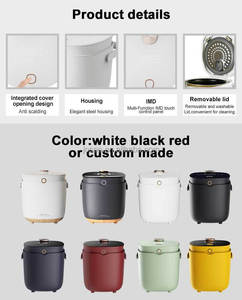 Máquina de Cocina eléctrica, <span class=keywords><strong>Mini</strong></span> <span class=keywords><strong>microondas</strong></span> Solar, <span class=keywords><strong>Mini</strong></span> electrodomésticos de cocina MultiCook portátiles, ollas arroceras antiadherentes - Product Image 4