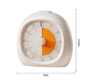 Minuteur visuel rotatif pour adultes et adolescents - Minuteries pour les enseignants en classe, compte à rebours de 60 minutes, outil d'étude pour la maison et l'école - Product Image 5