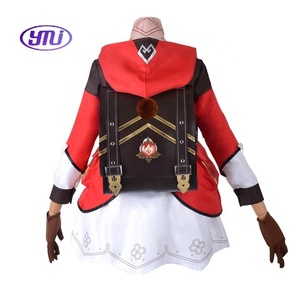 Venta al por mayor de alta calidad uniforme de tela FIESTA DE Halloween Genshined <span class=keywords><strong>Impact</strong></span> Anime Lolita <span class=keywords><strong>Cosplay</strong></span> para niñas <span class=keywords><strong>Klee</strong></span> disfraz - Product Image 4