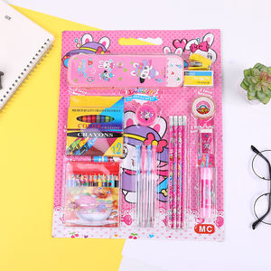 Ensemble de stylos d'écriture <span class=keywords><strong>pour</strong></span> étudiants en gros, macaron, crayons en bois, gomme, règle, <span class=keywords><strong>taille</strong></span>-<span class=keywords><strong>crayon</strong></span>, fournitures scolaires <span class=keywords><strong>pour</strong></span> enfants, anniversaire - Product Image 2