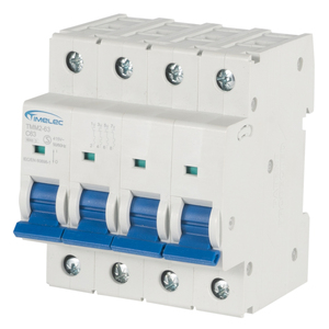 Interruptor de Circuito en Miniatura (MCB) OEM/ODM TMM2-63 40~63A, Protección de Corriente, 4P 63A, CC, a Granel - Product Image 1