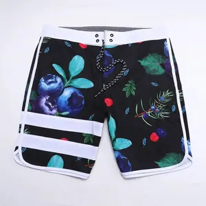 High quality new style pocket quick dry board shorts custom label men beach surf shorts swim trunks stretch fitness shorts