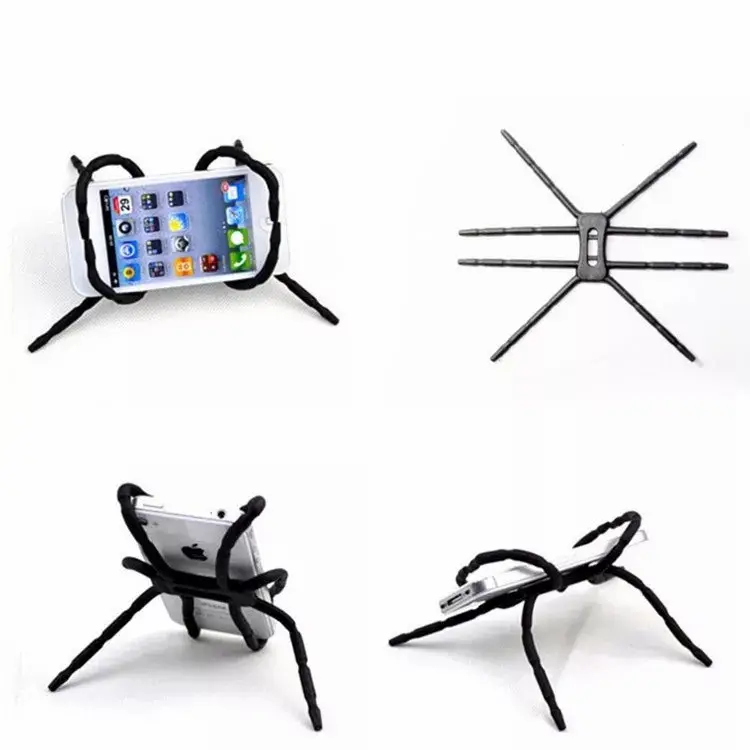 Wholesale Flexible Adjustable Universal Spider Mobile Phone Holder Cell Phone Stand for Cars Bicycle Table