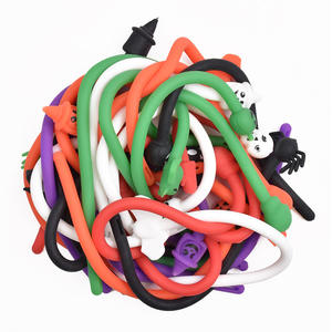CHENXI Halloween Pulseras Elásticas Decorativas de 20*3.3cm con Calabazas y Fantasmas, Juguetes Blandos para Fiestas, para Mayores de 5 Años - Product Image 1