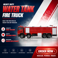 Camion-citerne à eau diesel HOWO 20000L, le plus vendu, pour la lutte contre les incendies, véhicule de pompier, usine OEM