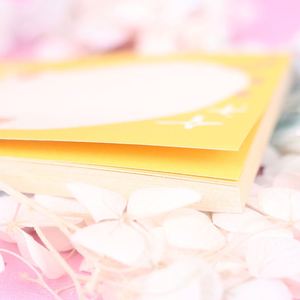 Papier autocollant personnalisé pour notes, autocollant mignon de forme carrée, bloc-notes de papeterie avec design personnalisé pour prendre des notes rapides - Product Image 4