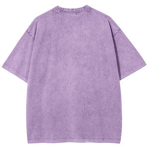 Nouveau T-shirt Homme Été 2026 Grande Taille Imprimé Football Délavé à l'Acide Lourd Sport Décontracté Ample Manches Courtes - Product Image 3