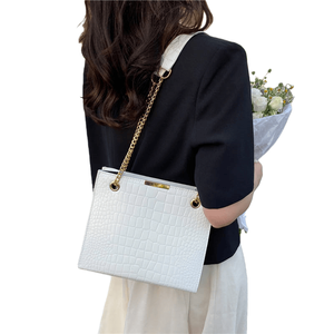 Bolsos de Mano para Mujer, Diseño a Rayas, Cierre de Cremallera, PU de Alta Calidad, Lujo, Moda, Venta al Por Mayor de Fábrica, desde China - Product Image 2