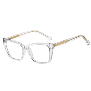 DOISYER DOISYER donna TR90 Fashion Cat-Eye <span class=keywords><strong>occhiali</strong></span> <span class=keywords><strong>da</strong></span> <span class=keywords><strong>vista</strong></span> con montatura trasparente con cerniera a molla <span class=keywords><strong>occhiali</strong></span> <span class=keywords><strong>da</strong></span> <span class=keywords><strong>vista</strong></span> Anti luce blu - Product Image 4