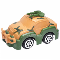 Véhicule militaire jouet en plastique, camouflage vert, porte-avions militaire, jouets militaires inertiels