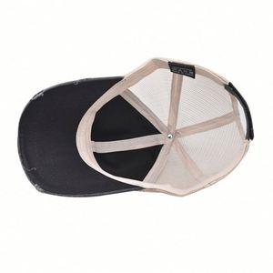 Multi Color Wash Make Old Broken Baseball Trucker Hat Bulk Outdoor Summer <b>Light</b> Plate <b>Net</b> Solid Color Trucker Hat Wholesale - Product Image 6