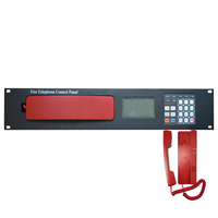 Panel de Control Telefónico para Incendios Tanda TN7000, Sistema de Intercomunicación para Bomberos, Sistema de Emergencia contra Incendios, Pantalla LCD, 4 Zonas, 100 Puntos de Dirección