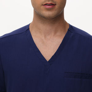 看護用作業服快適な男性用スクラブユニフォームソフトドクターナーススーツストレッチVネックインナースクラブユニフォーム - Product Image 2