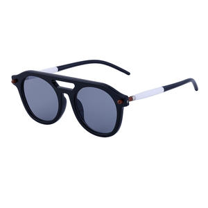 แว่นกันแดดสไตล์สตีมพังก์ยุโรปอเมริกัน ยูนิเซ็กส์ กรอบพีซี เลนส์สีดำ ป้องกันรังสียูวี 400 ระดับ 2 สำหรับกิจกรรมกลางแจ้ง - Product Image 5