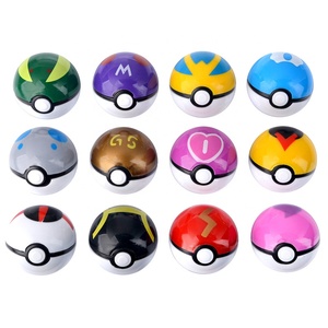 Figurines Pokem-on <span class=keywords><strong>Pikachu</strong></span>, 12 pièces/ensemble, jouets d'action <span class=keywords><strong>Pokeball</strong></span> Poke Ball Charizard, poupées Anime, cadeau d'anniversaire pour enfants - Product Image 3