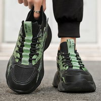 Livraison rapide de haute qualité hommes grosses baskets mode respirant hauteur augmentant décontracté homme chaussures de course