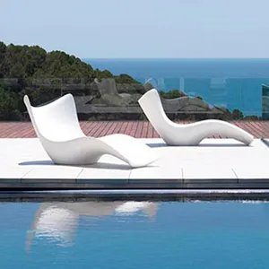 Modern LED deck chair,sling chair,lounge,plastic furniture dubai