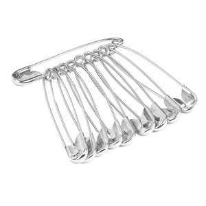 Metal Safety <b>Pins</b> Oval Shape Large Medium Small Size Unisex Brooch <b>Pins</b> - Product Image 3