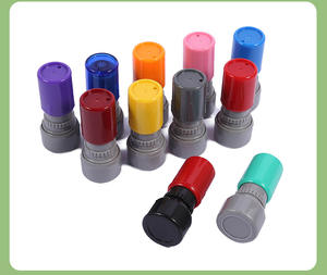 HA28.23.12.17 Atomic Seal Shell Cartoon Color Flash Plástico Goma Tinta Sello Oficina Comerciante Recomendado para Profesores - Product Image 5