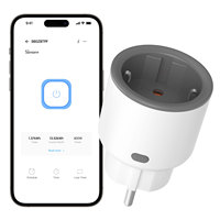 Prise intelligente WiFi SONOFF S60 ZB EU, prise connectée pour la maison intelligente, moniteur de consommation d'énergie, commande vocale/eWeLink, Alexa, Google, SmartThings