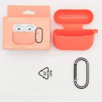 Étui pour écouteurs en silicone antichoc, couleur unie, avec boîte de vente au détail, charge sans fil, étui pour écouteurs pour Airpos Pro 2
