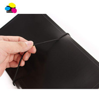 Carpeta Porta Cheques Impresa con Banda Elástica, Productos de Papel Ecológicos de 345x238 mm, Muy Popular