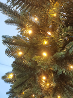 Mini sapin de Noël de table personnalisé, écologique et de haute qualité, avec lumières LED, pour petits espaces, utilisation en intérieur