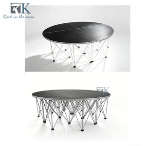 Modular 750kg/sq.m Stage Platform Round Stage Screw Connection Stage - Product Image 1