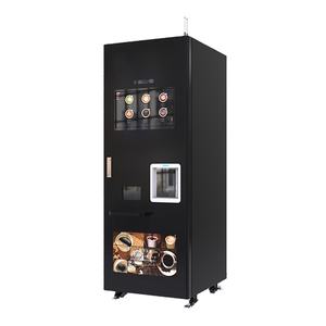 Distributeur automatique <span class=keywords><strong>de</strong></span> café chaud et froid avec paiement par code QR Construction en acier servant du café et des boissons protéinées - Product Image 1
