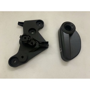 Mini Hood Switch Pull Handle <b>Bracket</b> 51237307640 ABS <b>Black</b> Bolt-On Replacement Part - Product Image 1