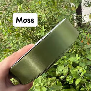 Vendita calda 196 tinta unita da 1 1/2 pollice 100 iarde nastro da 1.5 pollici doppio nastro di raso per rose - Product Image 5