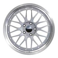 Jantes en alliage d'aluminium forgé 3 pièces, finition argentée, 18-24 pouces, à déport profond, personnalisées 25 mm, garantie 10 ans, pour voiture de tourisme