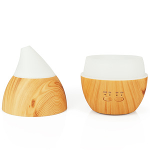Difusor de Aroma YX-070, Humidificador Ultrasónico de 300 ml, Diseño de Grano de Madera, Difusor de Aceites Esenciales para Uso en el Hogar y la Oficina - Product Image 1